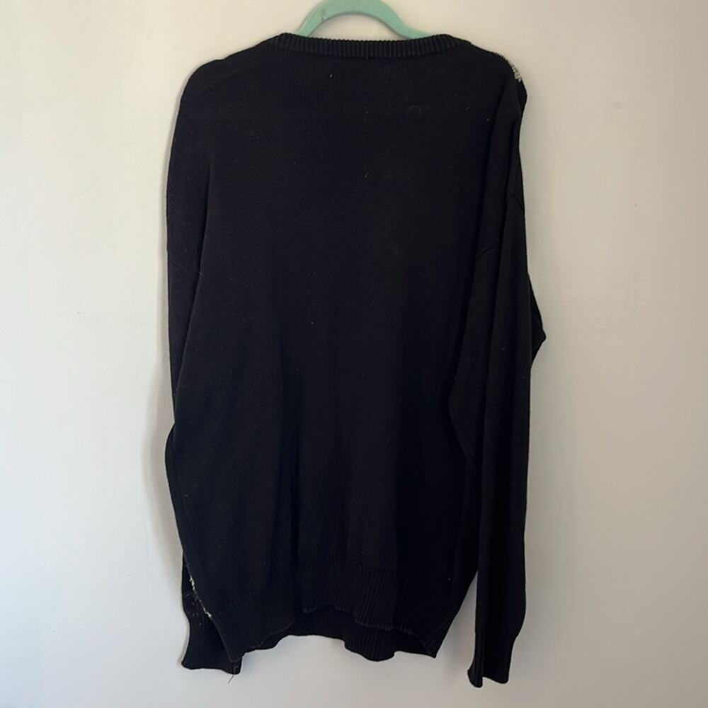 Vintage cotton Pringle of Scotland knit sweater. Size XL - Picture 3 of 5